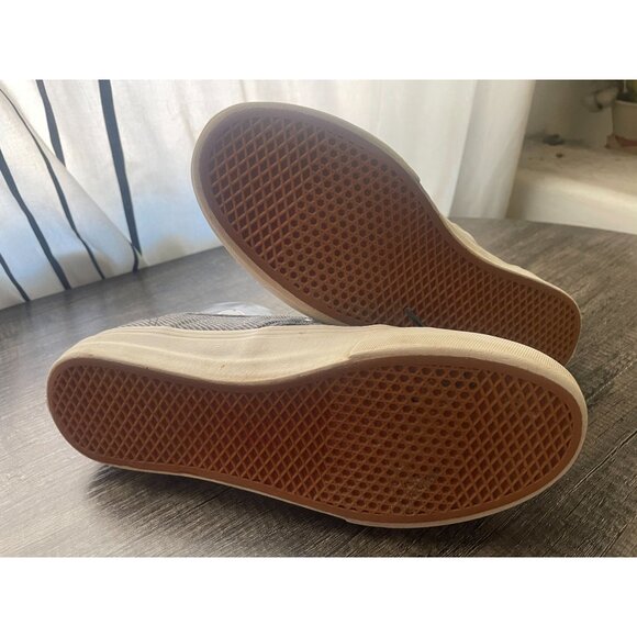 Vans Authentic SK8 Skate Shoes | Grey & White Pattern | Size 7W - Picture 6 of 7